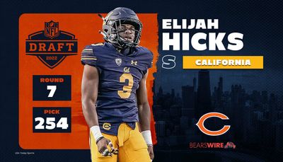 Grading the Bears’ selection of S Elijah Hicks