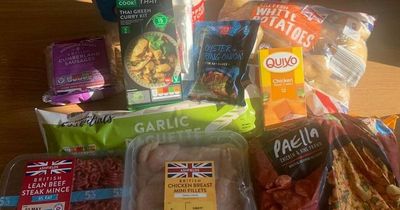 Reporter spends £13 on Aldi food and manages to feed two people for a week
