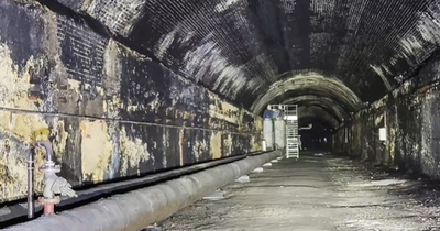 Video released showing inside former station under Nottingham street