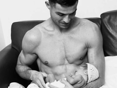 Cristiano Ronaldo posts photo with newborn daughter two weeks after loss of her twin brother