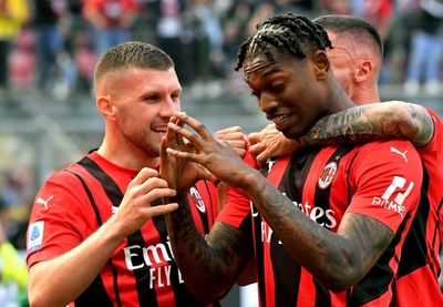 Leao shoots Milan five points clear of chasers Inter