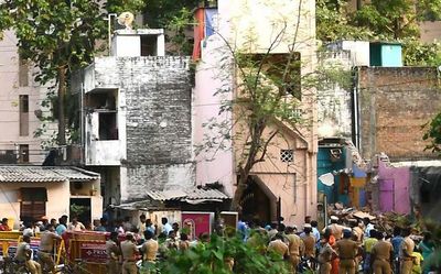 Residents question eviction at Govindasamy Nagar