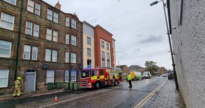 Hero East Lothian stranger rescues residents as fire rips through block of flats