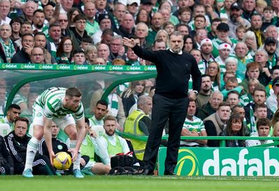 Ange Postecoglou praises 'relentless and resilient' Celtic players as they fend off Rangers' last throw of the dice