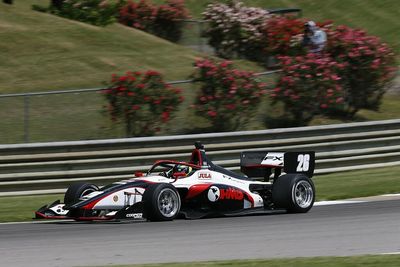 Barber Indy Lights: Lundqvist beats Pedersen in wet/dry race