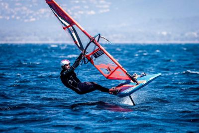 The faster, the smarter for Kiwi windfoiling ace