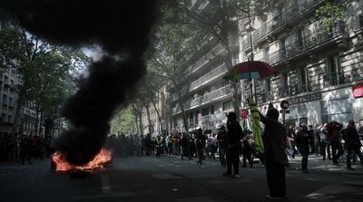 Violence Erupts in May Day Protests in Paris, Marchers Criticize Re-Elected Macron