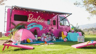 Win A Glamping Trip In A Lifesize Barbie Camper