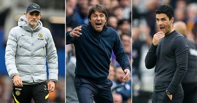 Arsenal, Tottenham and Chelsea fixtures compared as top-four race takes fresh twist