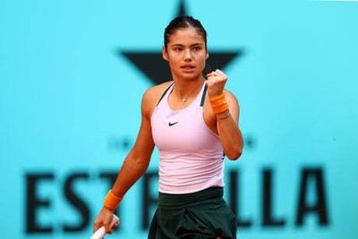 Emma Raducanu vs Anhelina Kalinina: Madrid Open live stream, TV channel, UK start time, h2h