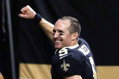 Watch: Drew Brees leads LSU baseball huddle, throws first pitch for Georgia game