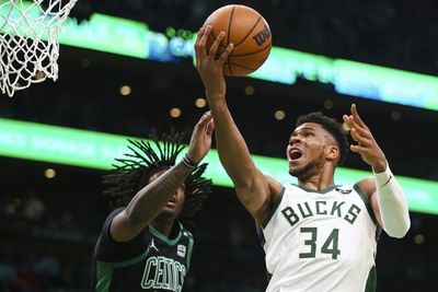 Giannis powers Bucks over Celtics in NBA playoffs