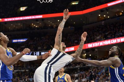 Draymond Green ejected in NBA playoff game against Grizzlies, Jaren Jackson Jr. and Xavier Tillman