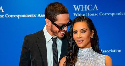 Kim Kardashian fans react as star trips over gown at White House correspondents’ dinner