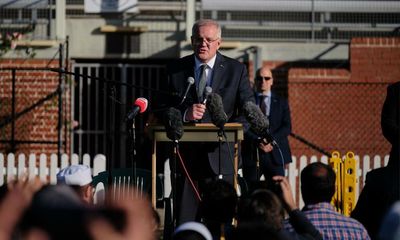 ‘Political games’ or welcome gesture? Scott Morrison’s presence at Eid prayers draws mixed reception