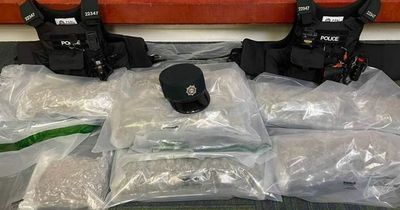 Man arrested after police seize £50,000 of 'suspected cannabis' and £100,000 cash