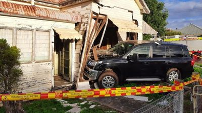 Elderly man dies during nap after car crashes into home at Largs near Maitland, NSW
