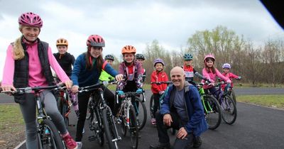 British cycling coaches host first public Lanarkshire bike session - and it's a wheely big success