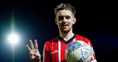 Derry City ace Jamie McGonigle targeting top spot in scoring charts