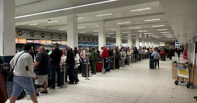 Manchester airport 'like the Hunger Games' as Liverpool FC fans jet off to Villarreal match