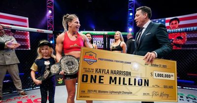 Kayla Harrison using her MMA success to help tackle child sexual abuse