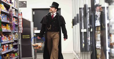 Man lives like Victorian and even rides penny-farthing when he pops to shop for food