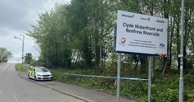Police investigating sexual assault of woman, 23, tape off wooded area