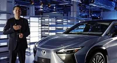 Toyota unveils 1st exclusively electric model under Lexus brand