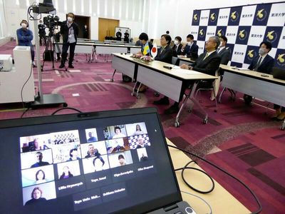 Japanese universities offering support to Ukrainian students