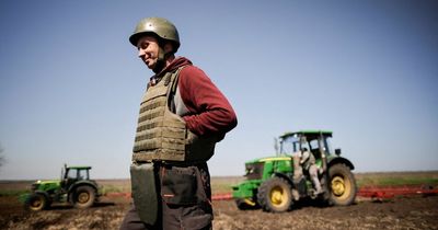 Russian soldiers steal £4million Ukrainian farm vehicles - but can't even turn them on