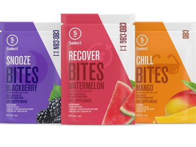 Curaleaf's Select Brand Launches Select CBD Bites, With CBN,CBG And Zero THC