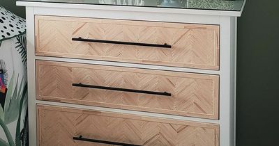 Mum transforms 'dull' IKEA dresser using lollipop sticks from Amazon