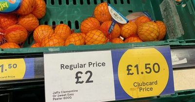 We made big saving when we bought 20 Tesco Clubcard deals