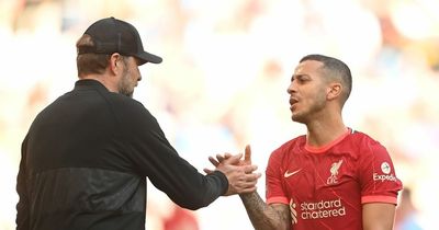 Jurgen Klopp opens up on Thiago's early Liverpool struggles and where he ranks now