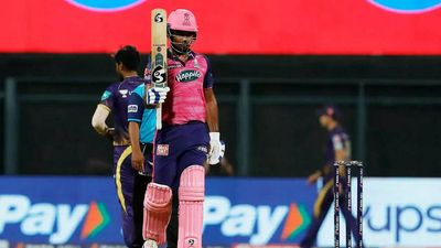 IPL 2022: Kolkata Knight Riders restrict Rajasthan Royals to 152/5 despite Samson's fifty