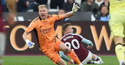 Ex-Premier League ref makes Aaron Ramsdale claim after Jarrod Bowen challenge in Arsenal win