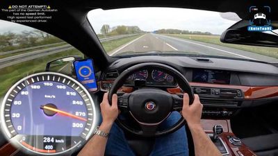 Alpina D5 Bi-Turbo Diesel With 420 Horsepower Hits 177 MPH On Autobahn