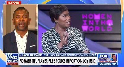 Jack Brewer files police report against MSNBC host Joy Reid over comments about Black children being used at DeSantis photo-op