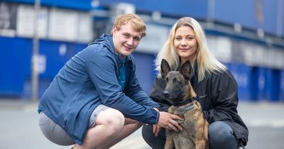 Couple's dog 'Myra' becomes Everton's 'saviour' on her lunchtime walk