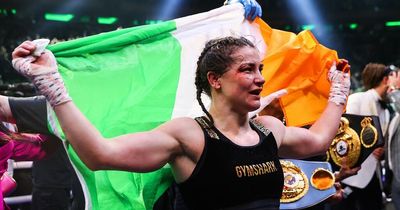 Katie Taylor deserves ticker-tape homecoming, say councillors and her first referee