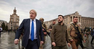 Boris Johnson to echo Churchill in first address to Ukrainian parliament by world leader