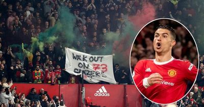 Cristiano Ronaldo and Raphael Varane halt mass Man Utd protest against Glazers