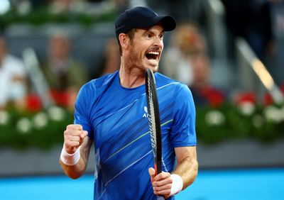 Andy Murray celebrates return to clay with win over Dominic Thiem at Madrid Open