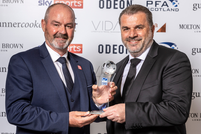 Ange Postecoglou to park personal pride at PFA Scotland award and focus on helping Celtic land "the big one"