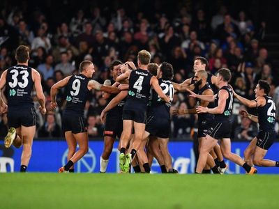 Carlton enjoying AFL top eight status