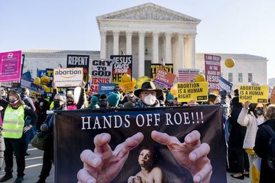 Supreme court voted to overturn Roe v Wade abortion law, leaked draft opinion reportedly shows