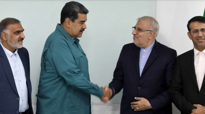 Iranian Oil Minister Meets Maduro in Caracas