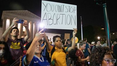 In photos: Protests erupt outside Supreme Court after leaked draft on Roe v. Wade