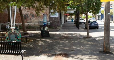 Wider path and moved car spaces for Darby Street outdoor dining trial