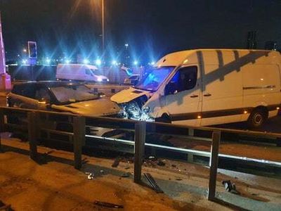 Terrifying CCTV footage captures teenager driving wrong way through Blackwall Tunnel as he is jailed for four years